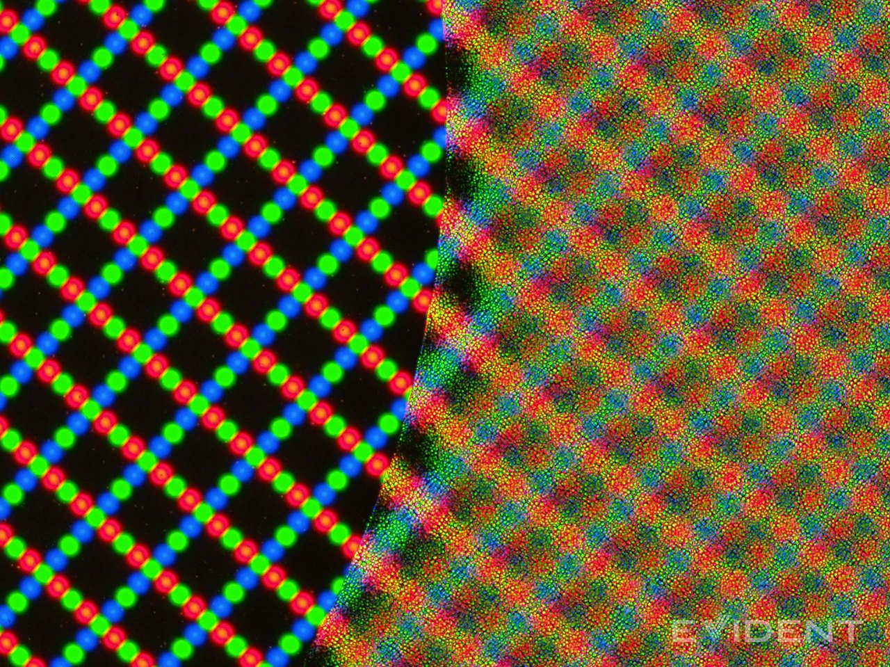 Nanotexture with screen lit
